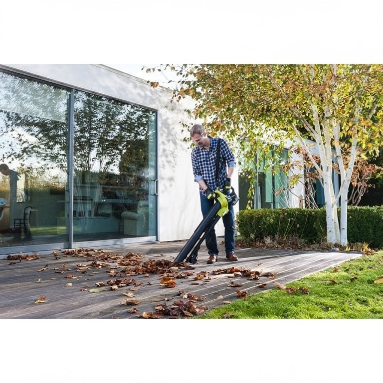 Souffleur aspiro-broyeur Brushless 18V ONE+ (Batterie 2,5 Ah ONE+ Offerte)