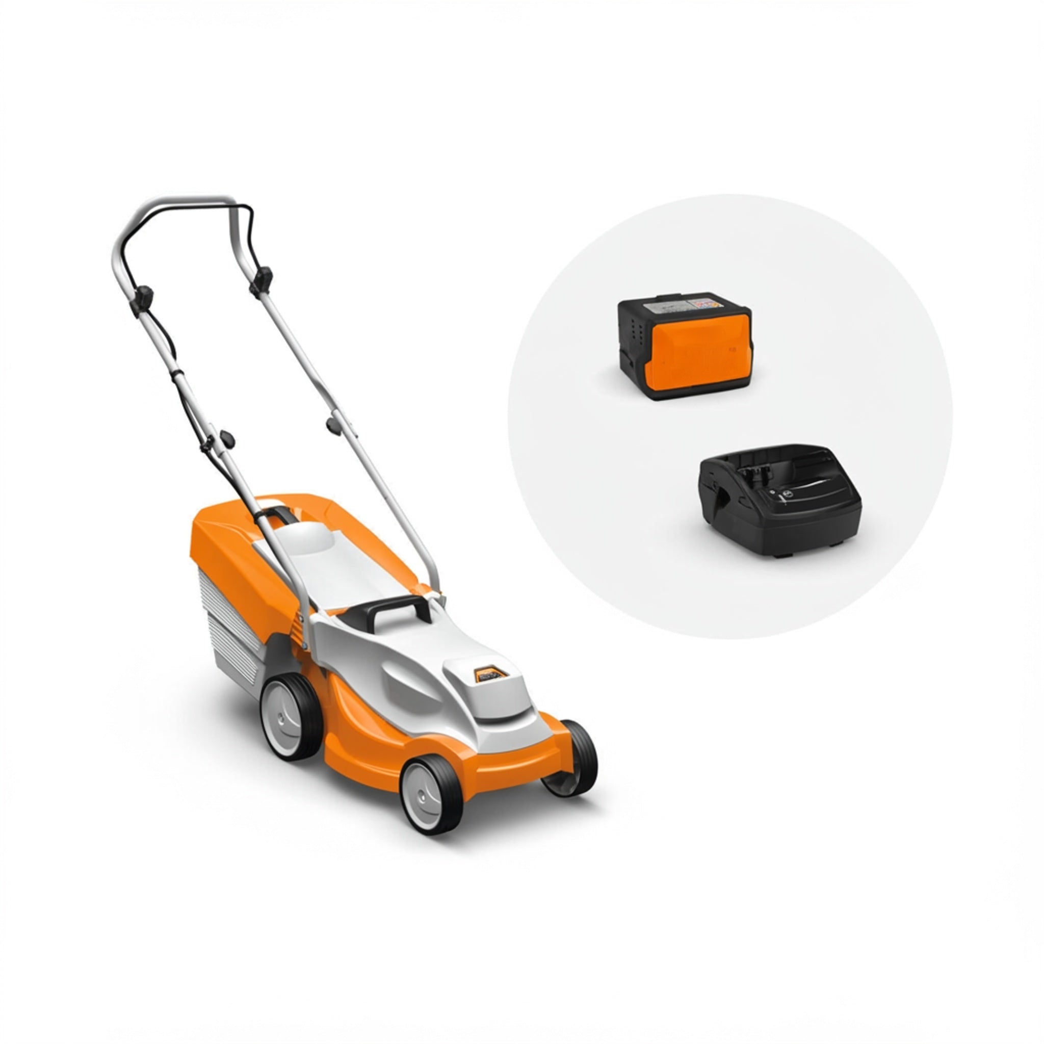 Tondeuse à batterie 450W 36V Rma 235 l.33 cm avec batterie et chargeur fournis