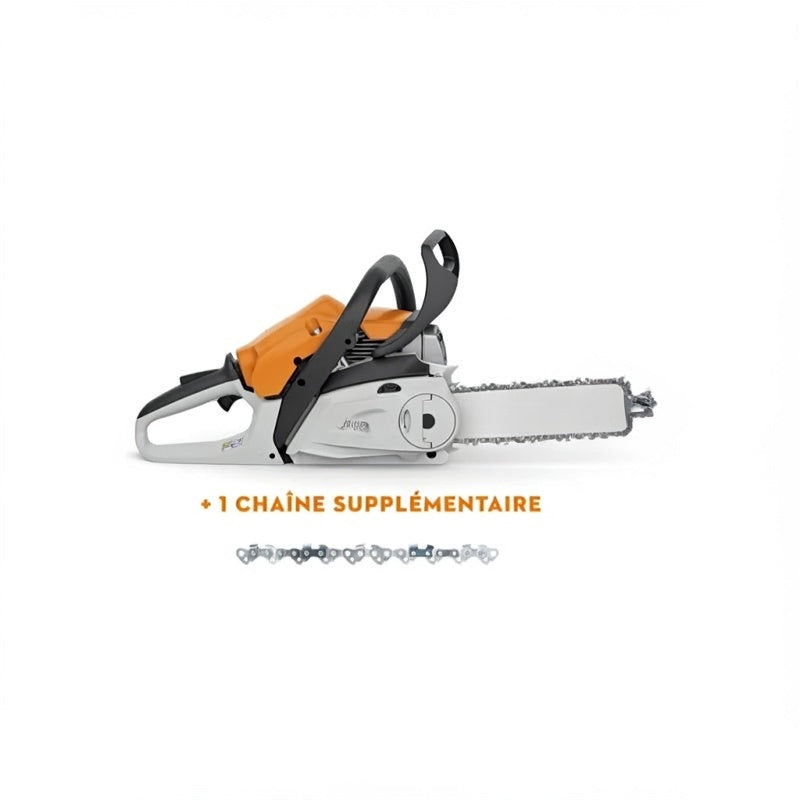 Tronçonneuse thermique 30 cm³, guide de 35 cm